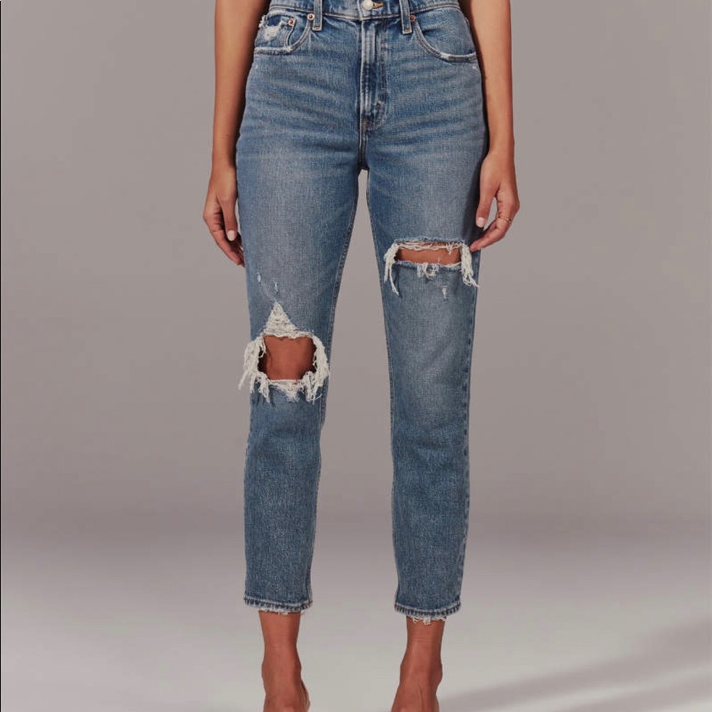 High Rise Mom Jeans